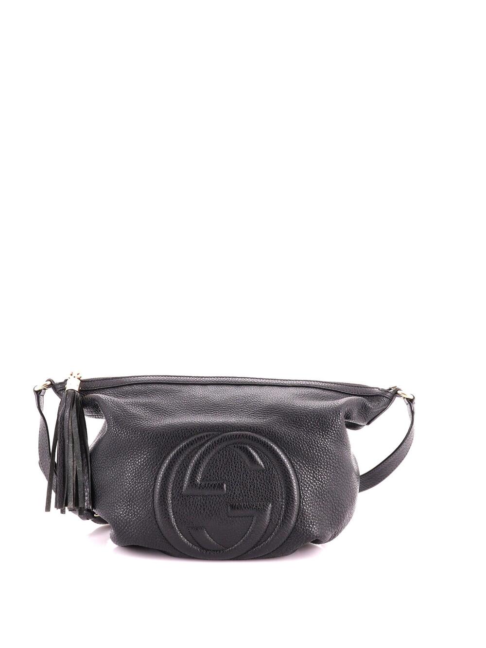 Gucci Soho Messenger Bag Leather Medium #372862G11B